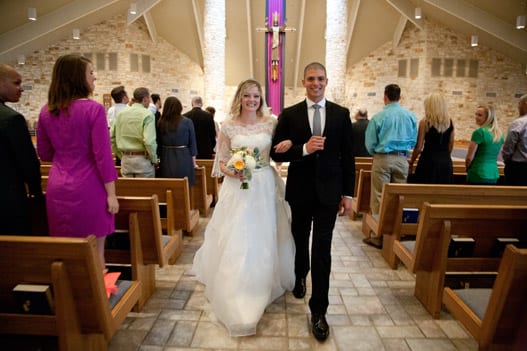 A St. Thomas More Parish Wedding Austin Texas