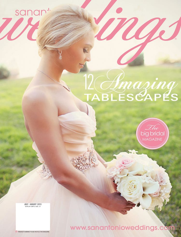 Featured in San Antonio Wedding Magazine